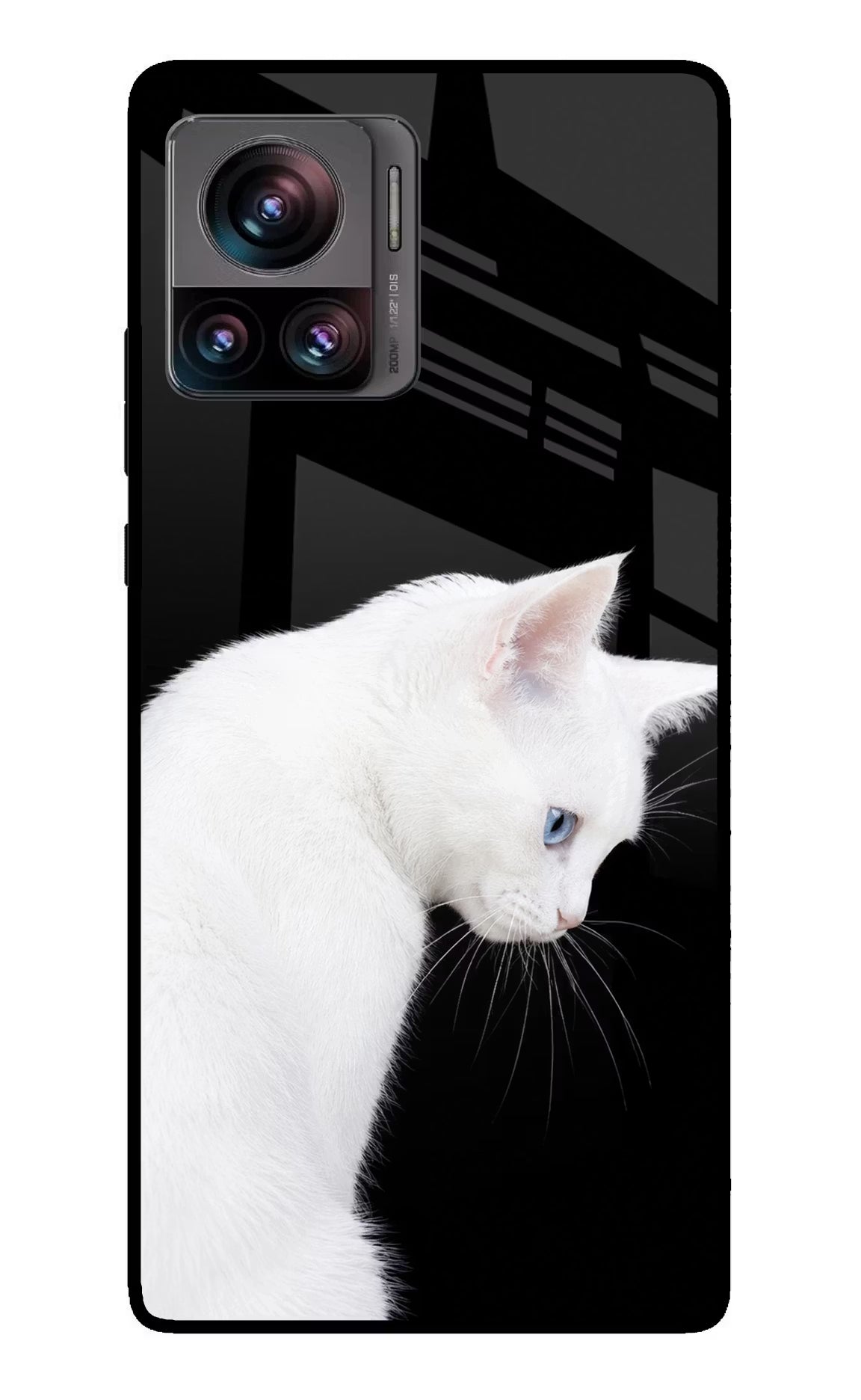 Snow Gaze Moto Edge 30 Ultra Glass Case