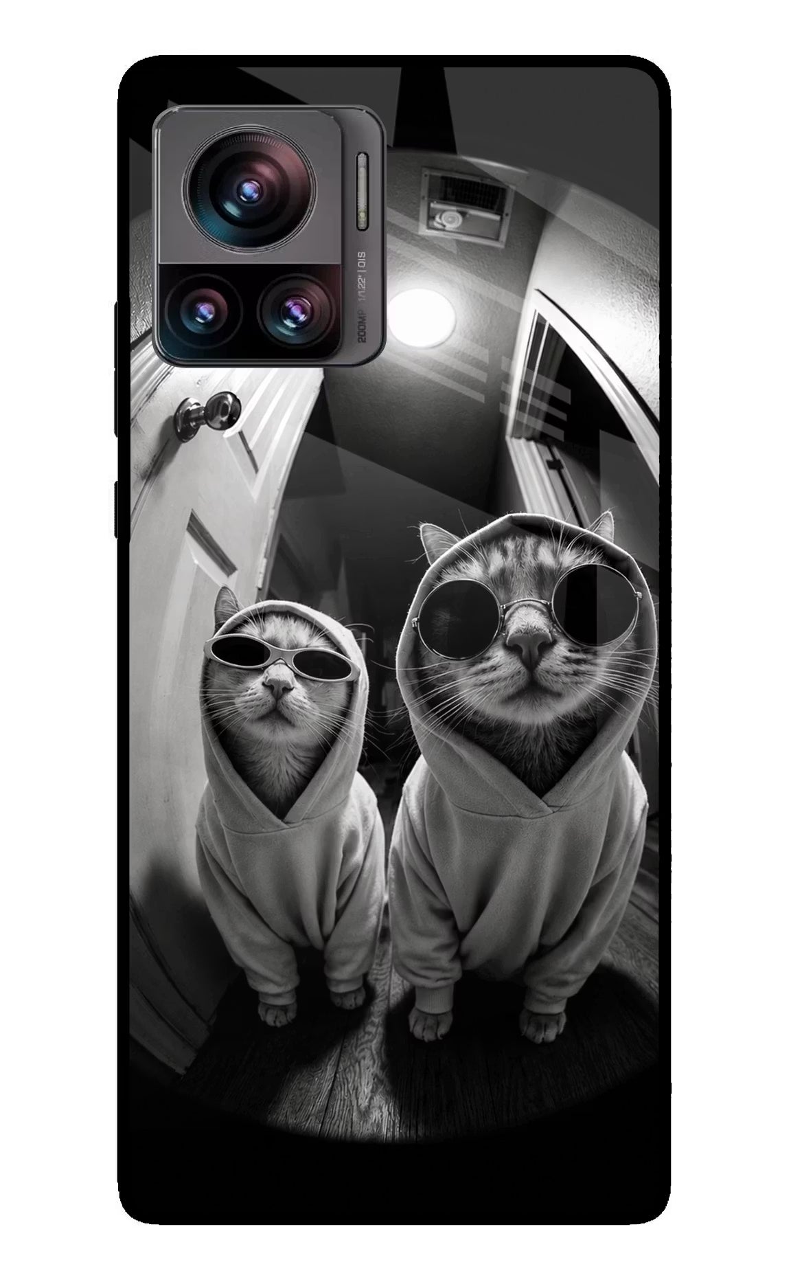 Hood Cats Moto Edge 30 Ultra Glass Case