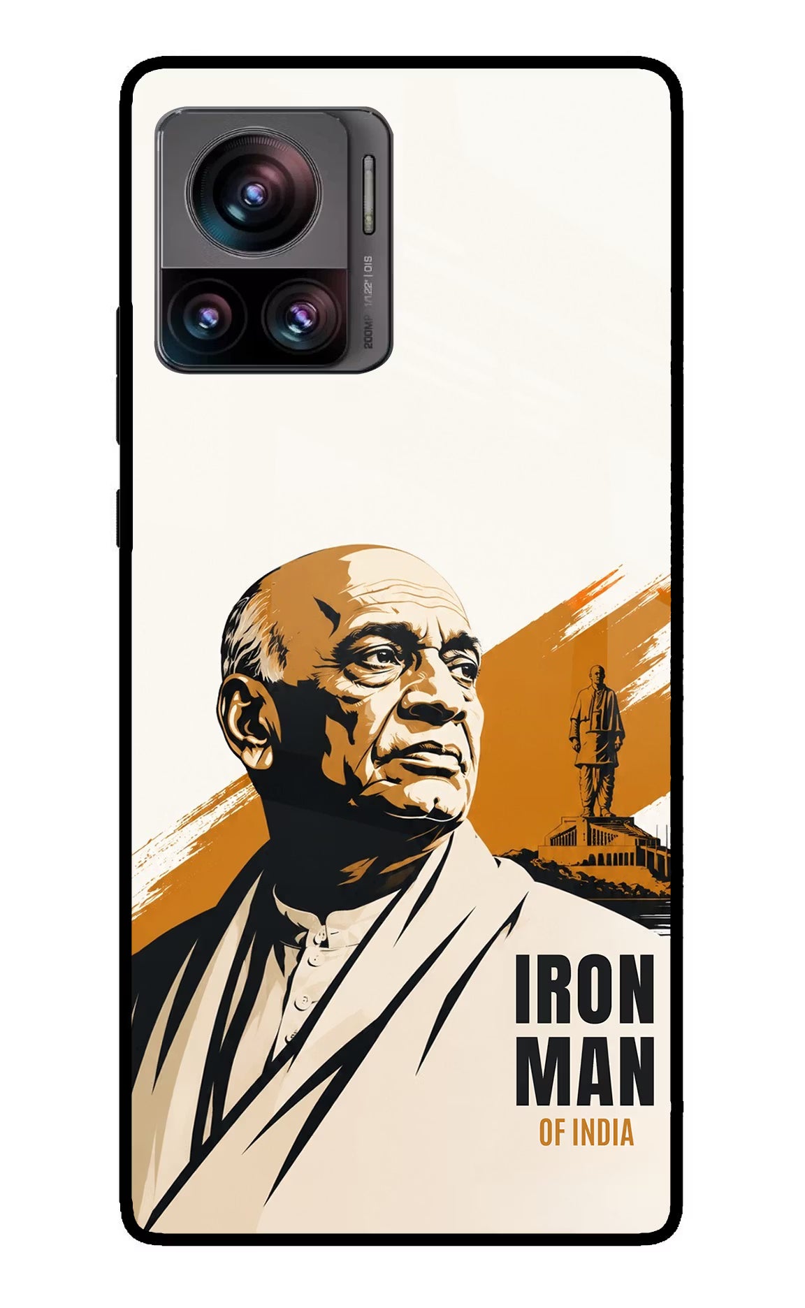 Chandrashekhar Azad Fearless Moto Edge 30 Ultra Glass Case