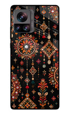 Boho Noir Moto Edge 30 Ultra Glass Case
