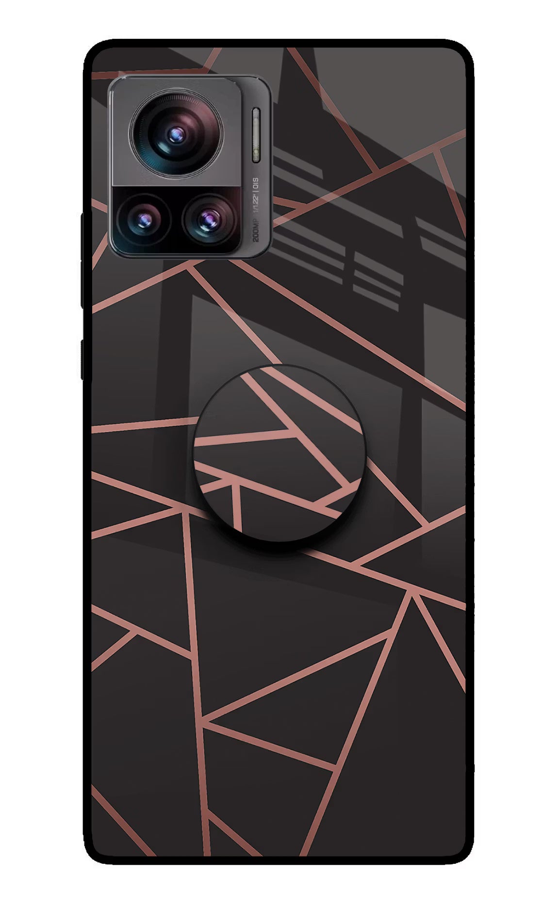 Geometric Pattern Moto Edge 30 Ultra Pop Case by Casekaro