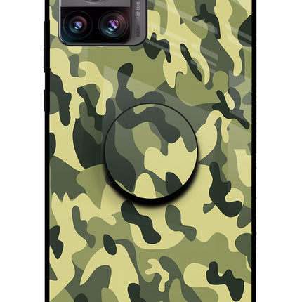 Camouflage Moto Edge 30 Ultra Pop Case by Casekaro