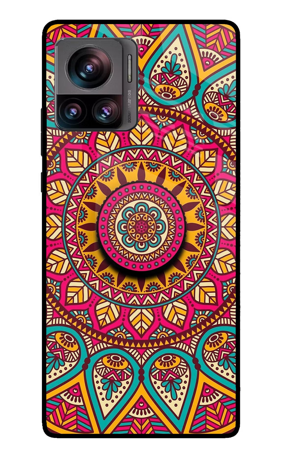 Mandala Moto Edge 30 Ultra Pop Case by Casekaro