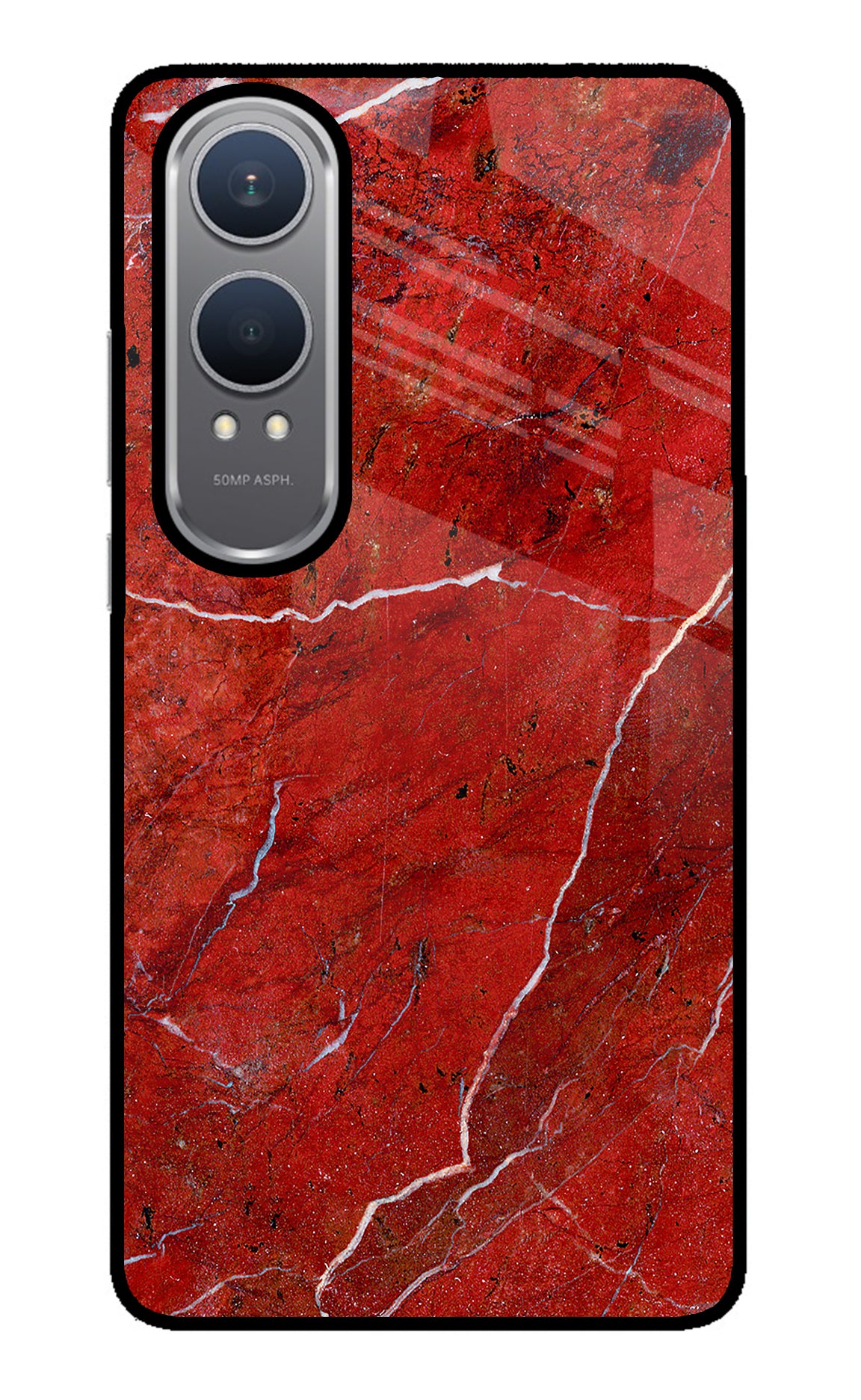 Red Marble Design OnePlus Nord CE4 Lite Back Cover