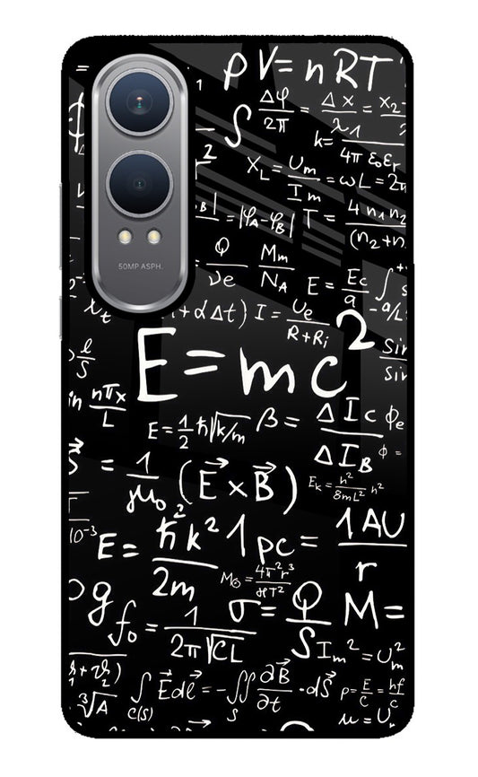 Physics Formula OnePlus Nord CE4 Lite Glass Case