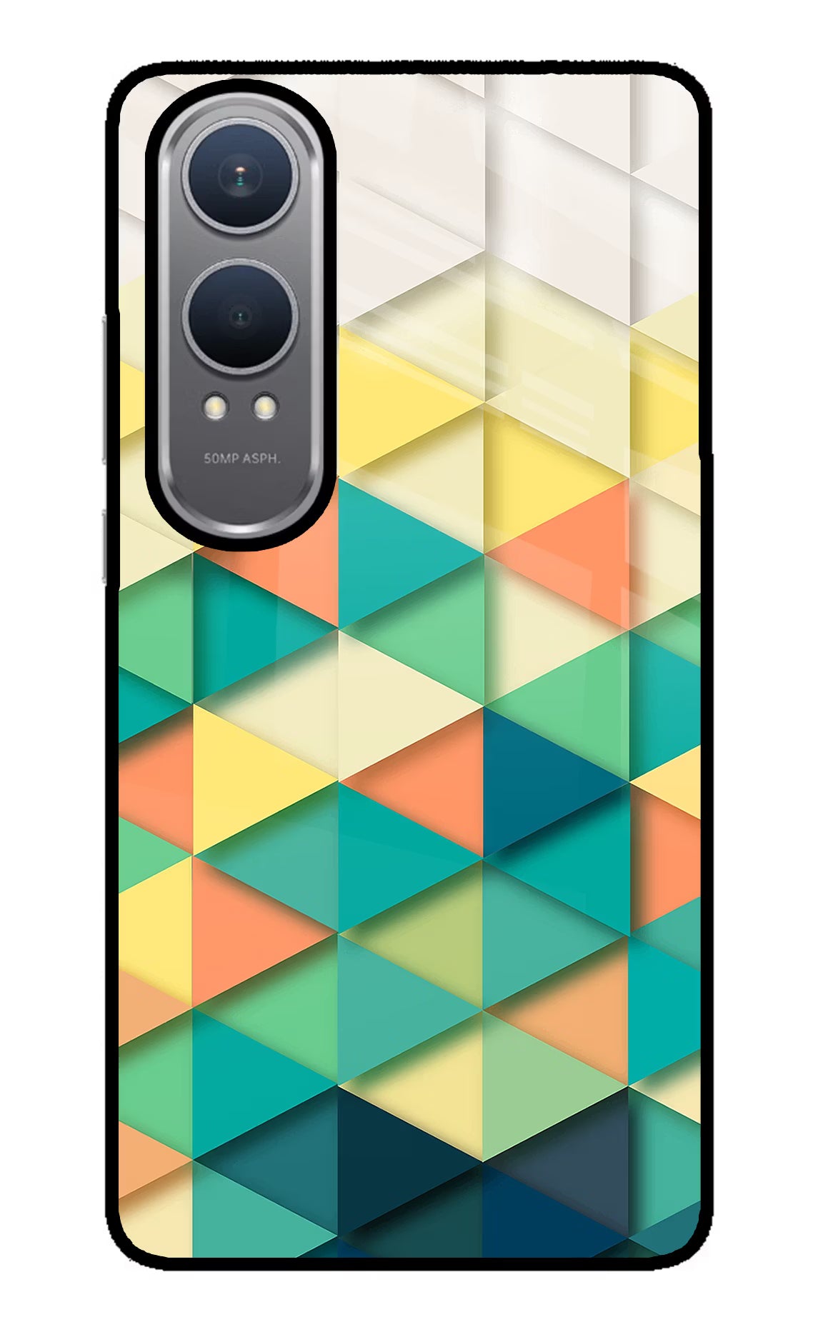 Abstract OnePlus Nord CE4 Lite Glass Case Back Cover by Casekaro