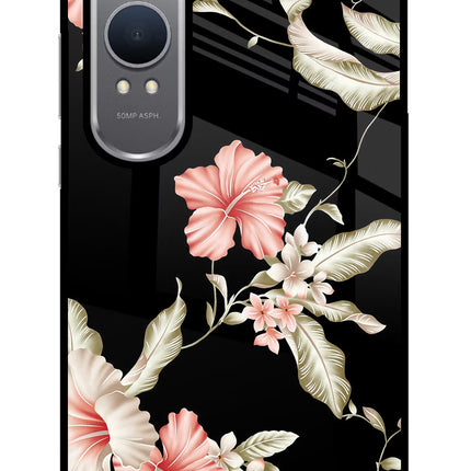 Flowers OnePlus Nord CE4 Lite Glass Case