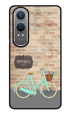 Happiness Artwork OnePlus Nord CE4 Lite Glass Case Back Cover by Casekaro