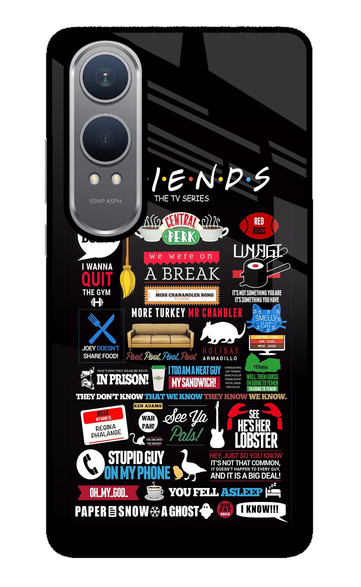 FRIENDS OnePlus Nord CE4 Lite Back Cover