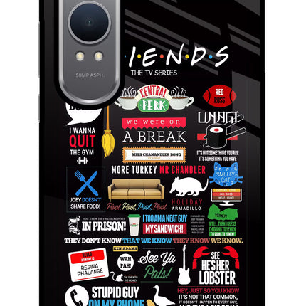 FRIENDS OnePlus Nord CE4 Lite Glass Case