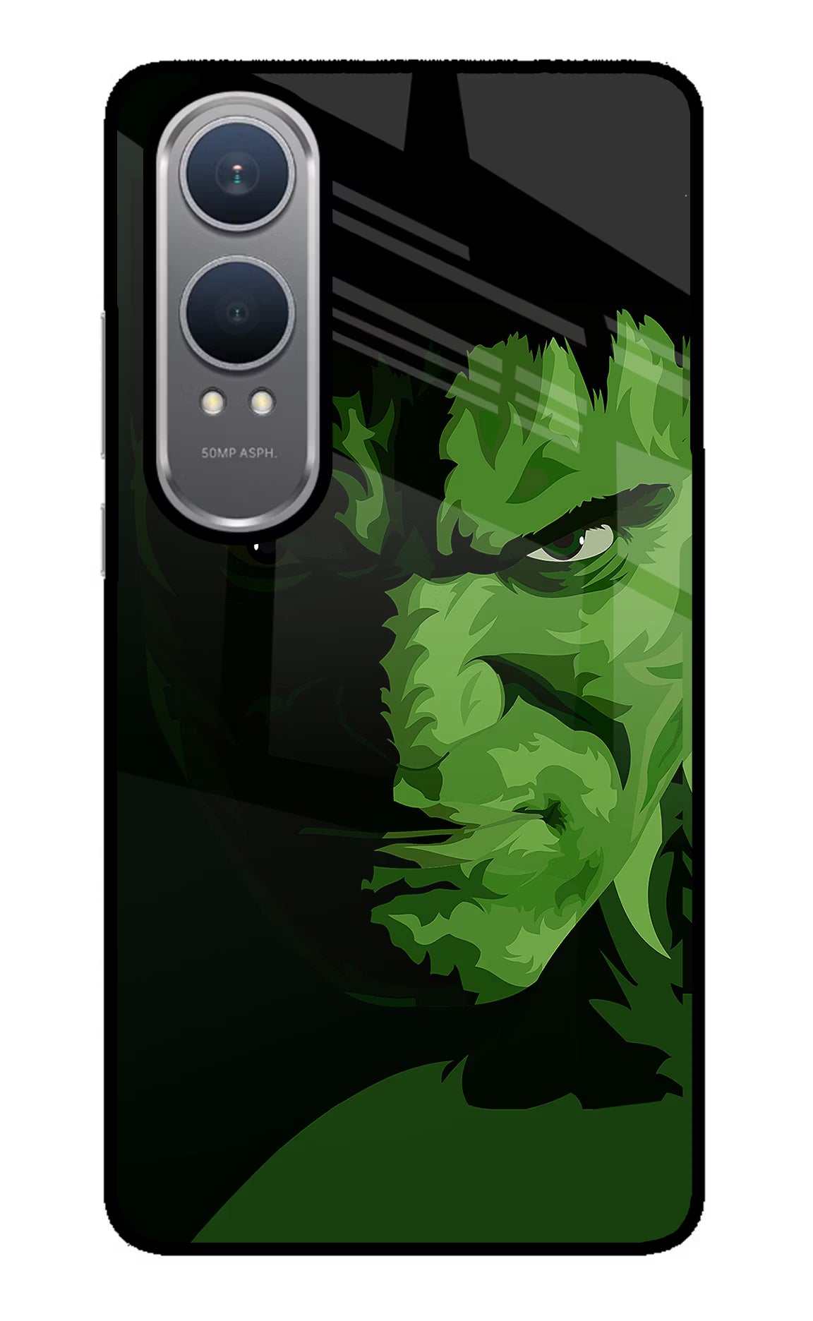 HULK OnePlus Nord CE4 Lite Glass Case Back Cover by Casekaro