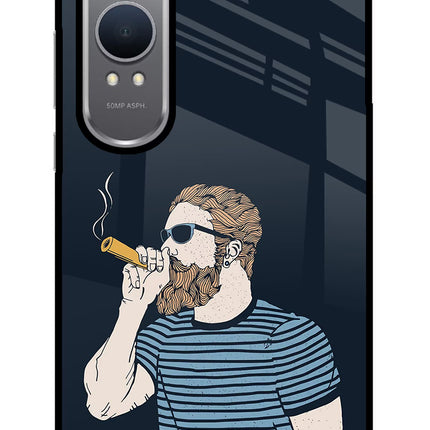 Smoking OnePlus Nord CE4 Lite Glass Case