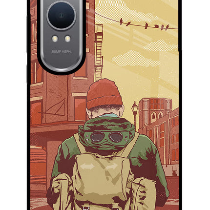 Adventurous OnePlus Nord CE4 Lite Glass Case