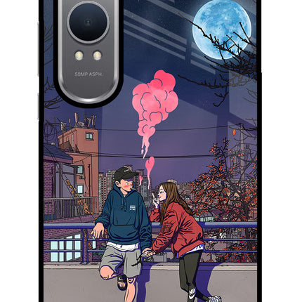 Chilling Couple OnePlus Nord CE4 Lite Glass Case