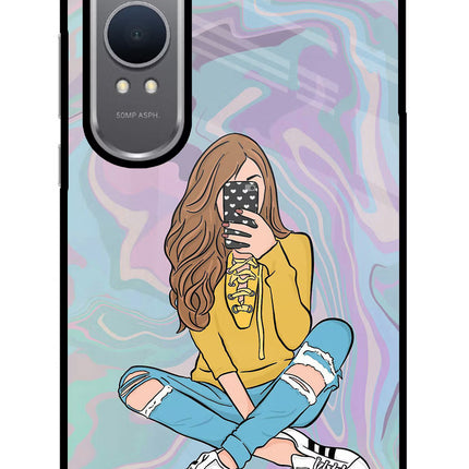 Selfie Girl OnePlus Nord CE4 Lite Glass Case