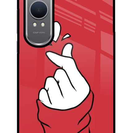Korean Love Sign OnePlus Nord CE4 Lite Glass Case