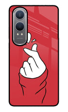 Korean Love Sign OnePlus Nord CE4 Lite Glass Case