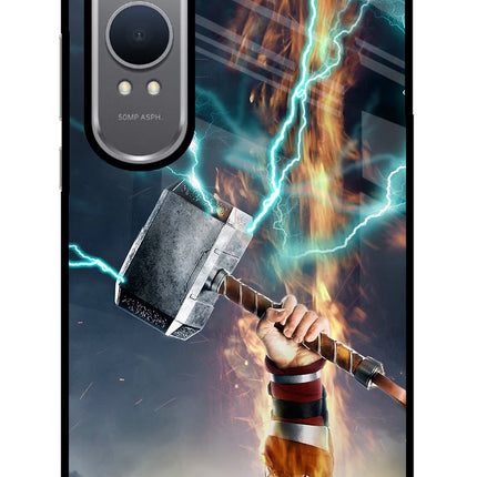 Thor Hammer Mjolnir OnePlus Nord CE4 Lite Glass Case