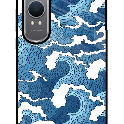 Blue Waves OnePlus Nord CE4 Lite Glass Case
