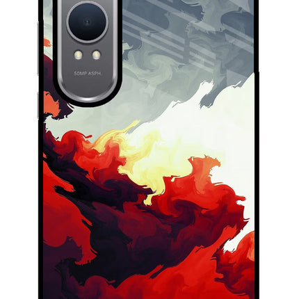 Fire Cloud OnePlus Nord CE4 Lite Glass Case