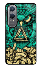 Green Owl OnePlus Nord CE4 Lite Glass Case