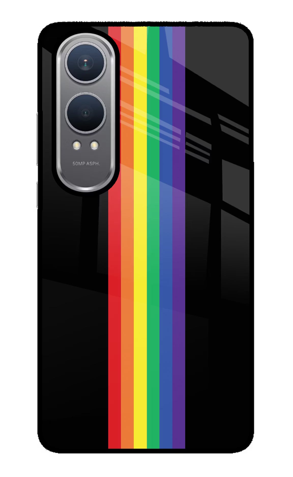 Pride OnePlus Nord CE4 Lite Glass Case Back Cover by Casekaro