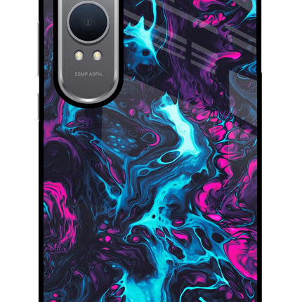 Abstract OnePlus Nord CE4 Lite Glass Case