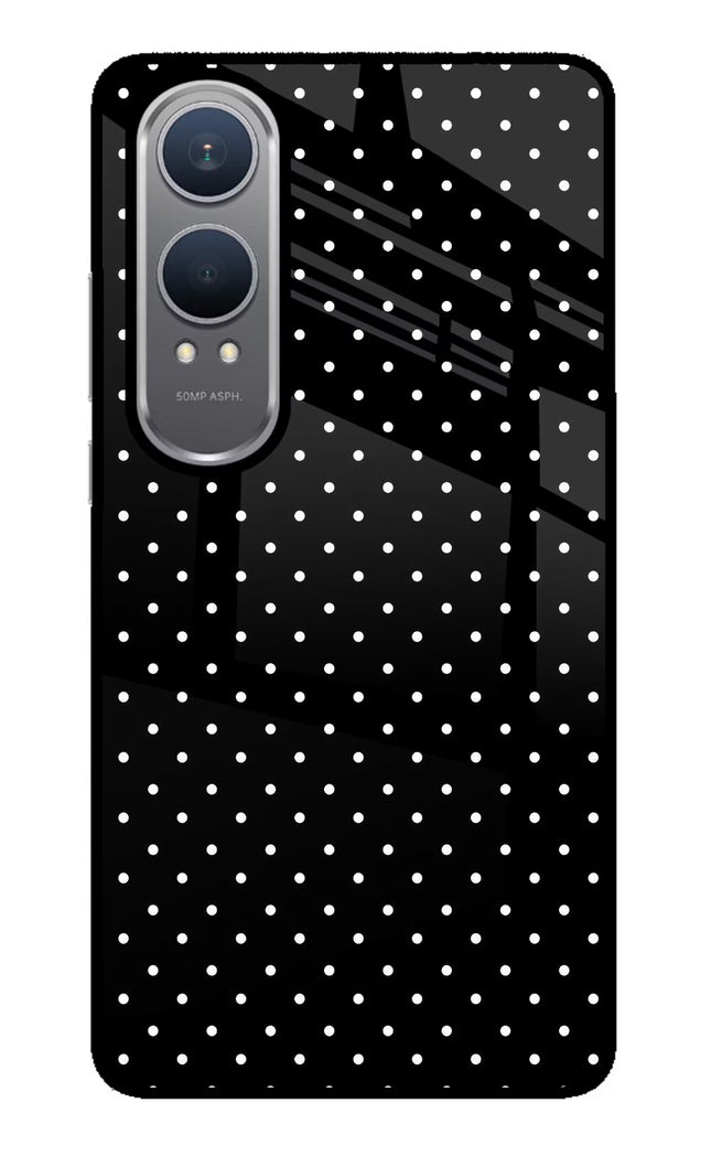 White Dots OnePlus Nord CE4 Lite Glass Case