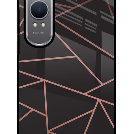 Geometric Pattern OnePlus Nord CE4 Lite Glass Case