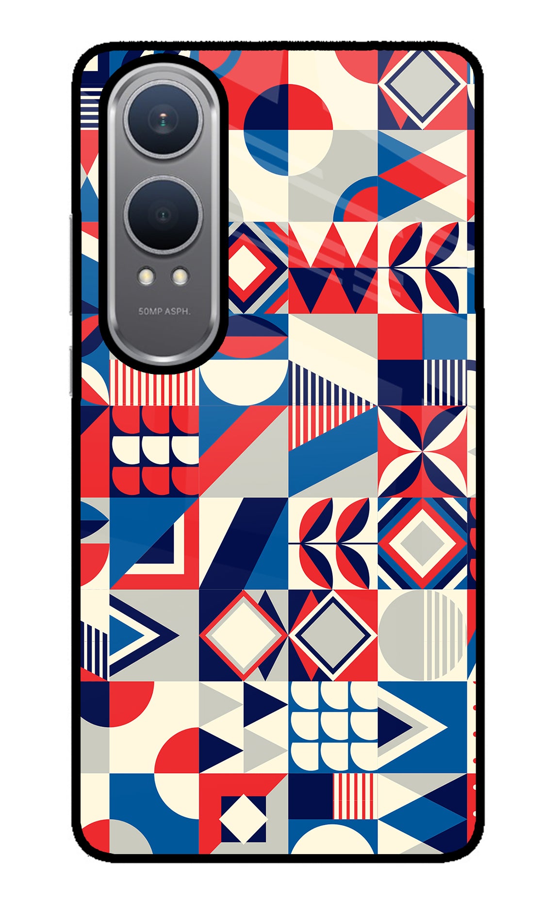 Colorful Pattern OnePlus Nord CE4 Lite Glass Case