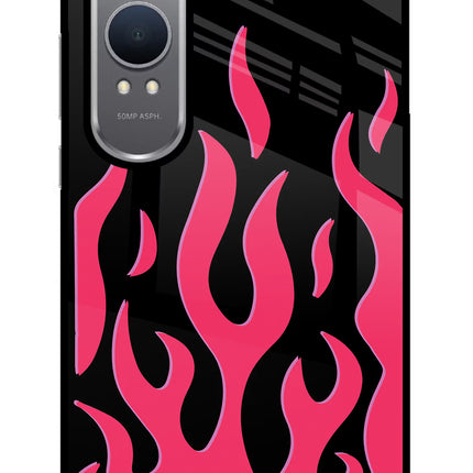 Fire Flames OnePlus Nord CE4 Lite Glass Case