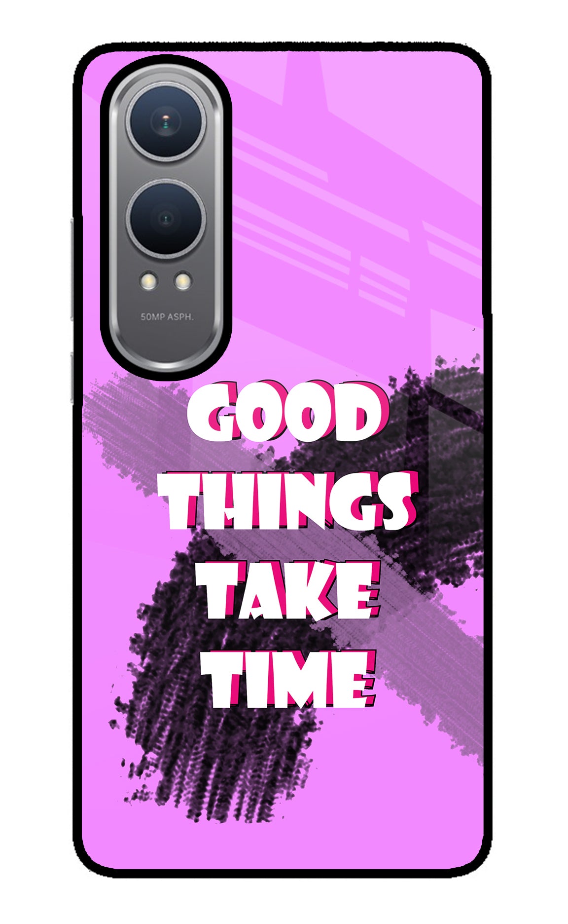 Good Things Take Time OnePlus Nord CE4 Lite Glass Case