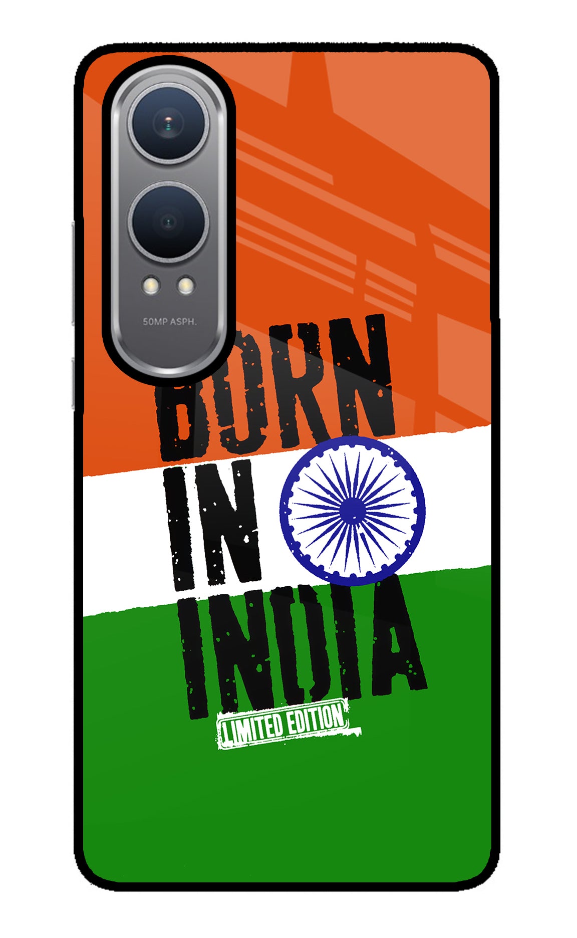 Born in India OnePlus Nord CE4 Lite Glass Case