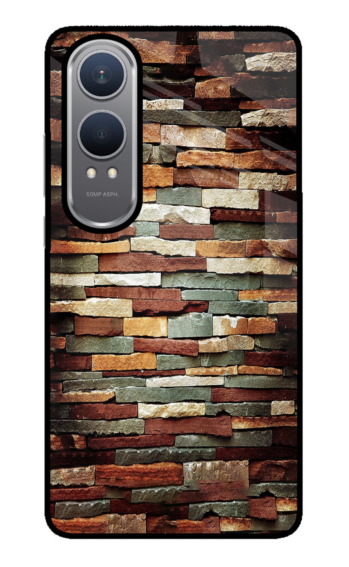 Bricks Pattern OnePlus Nord CE4 Lite Back Cover