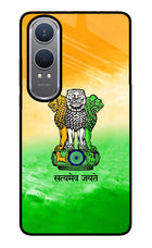 Satyamev Jayate Flag OnePlus Nord CE4 Lite Glass Case