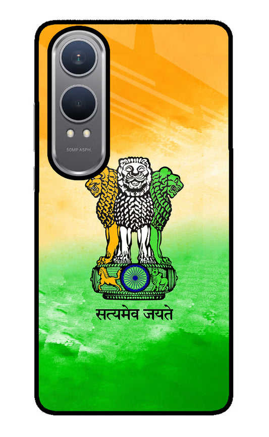 Satyamev Jayate Flag OnePlus Nord CE4 Lite Glass Case