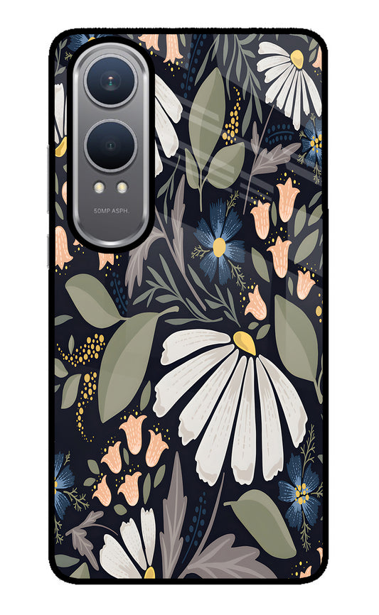 Flowers Art OnePlus Nord CE4 Lite Glass Case