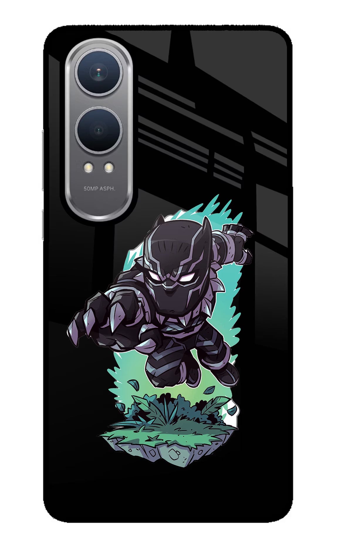 Black Panther OnePlus Nord CE4 Lite Glass Case