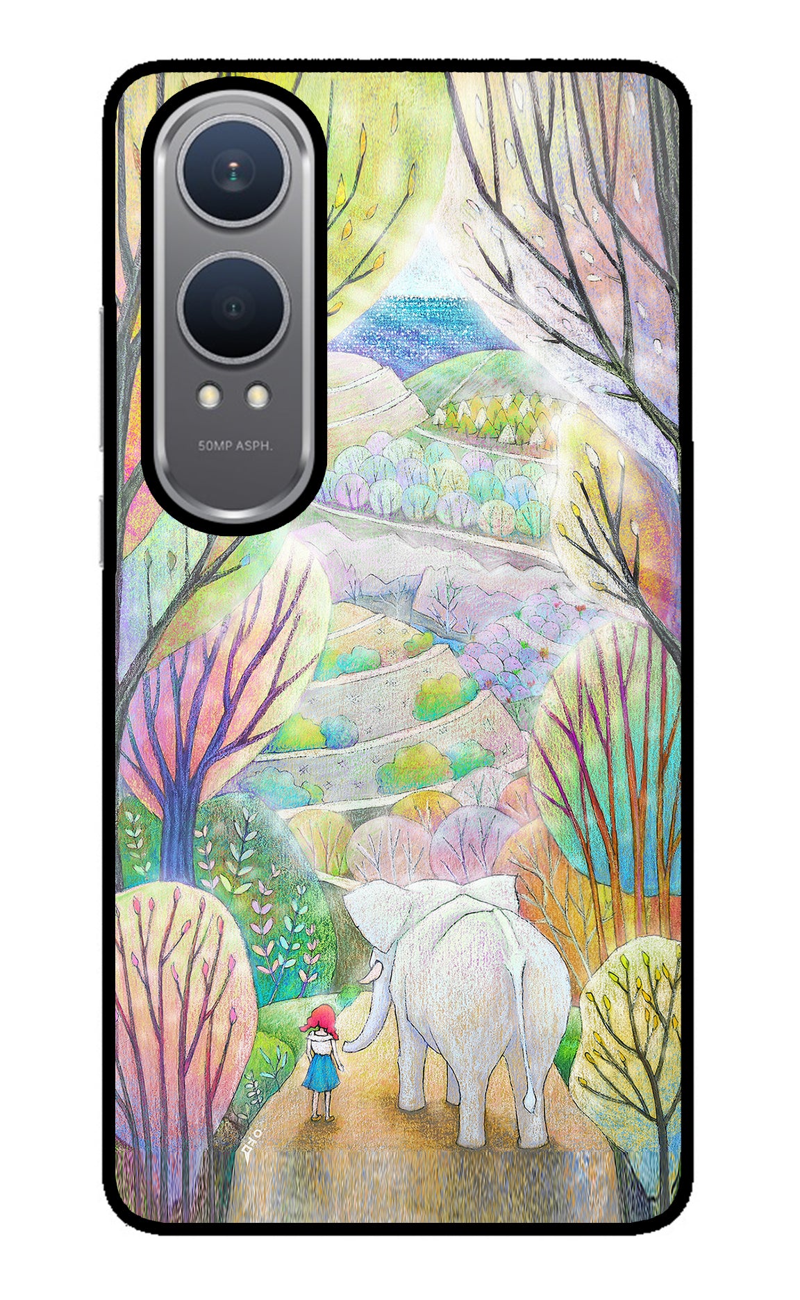 Nature Painting OnePlus Nord CE4 Lite Glass Case