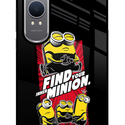 Find your inner Minion OnePlus Nord CE4 Lite Glass Case