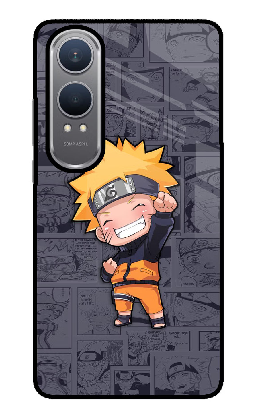 Chota Naruto OnePlus Nord CE4 Lite Back Cover, Glass case