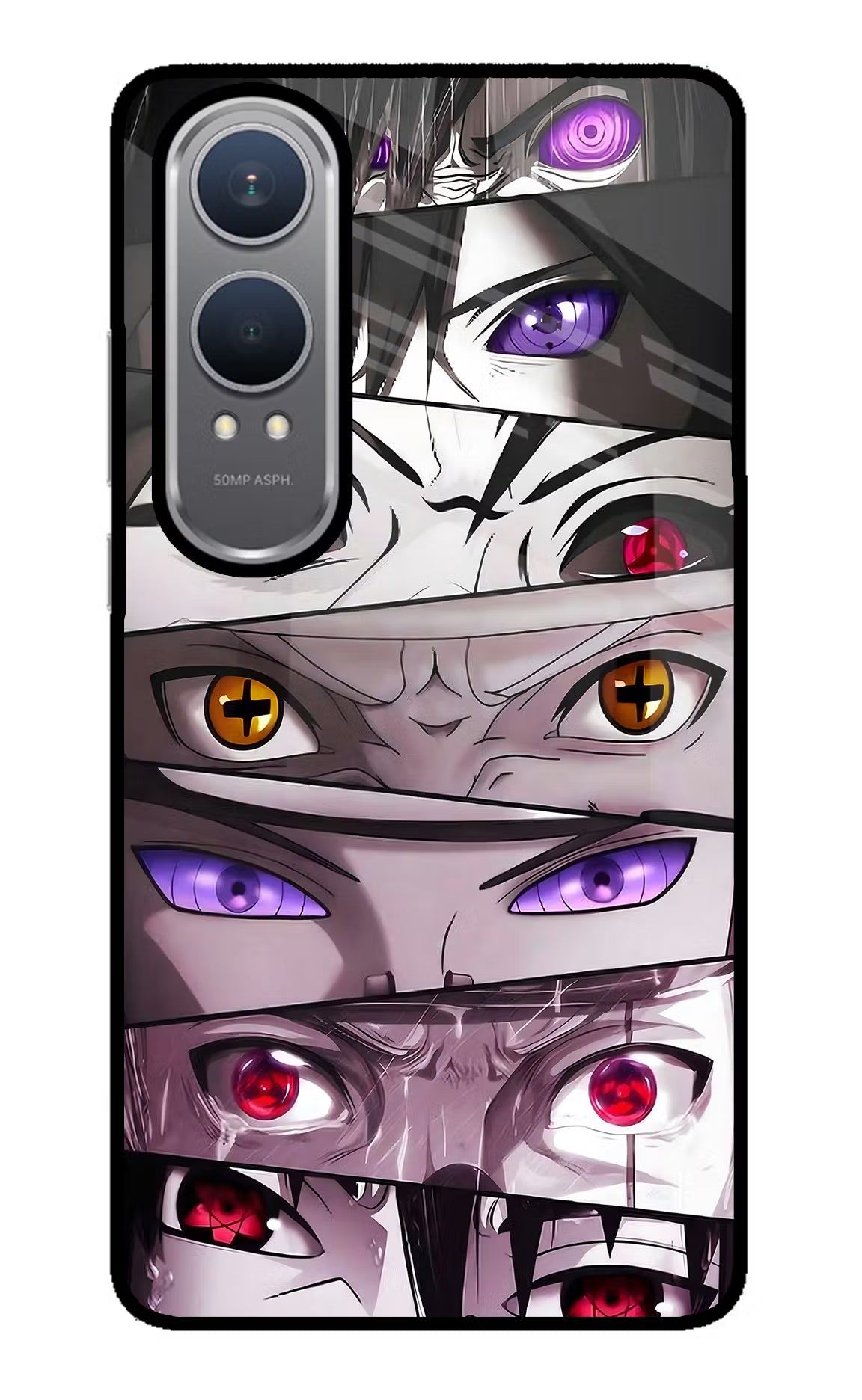 Naruto Anime OnePlus Nord CE4 Lite Glass Case Back Cover by Casekaro