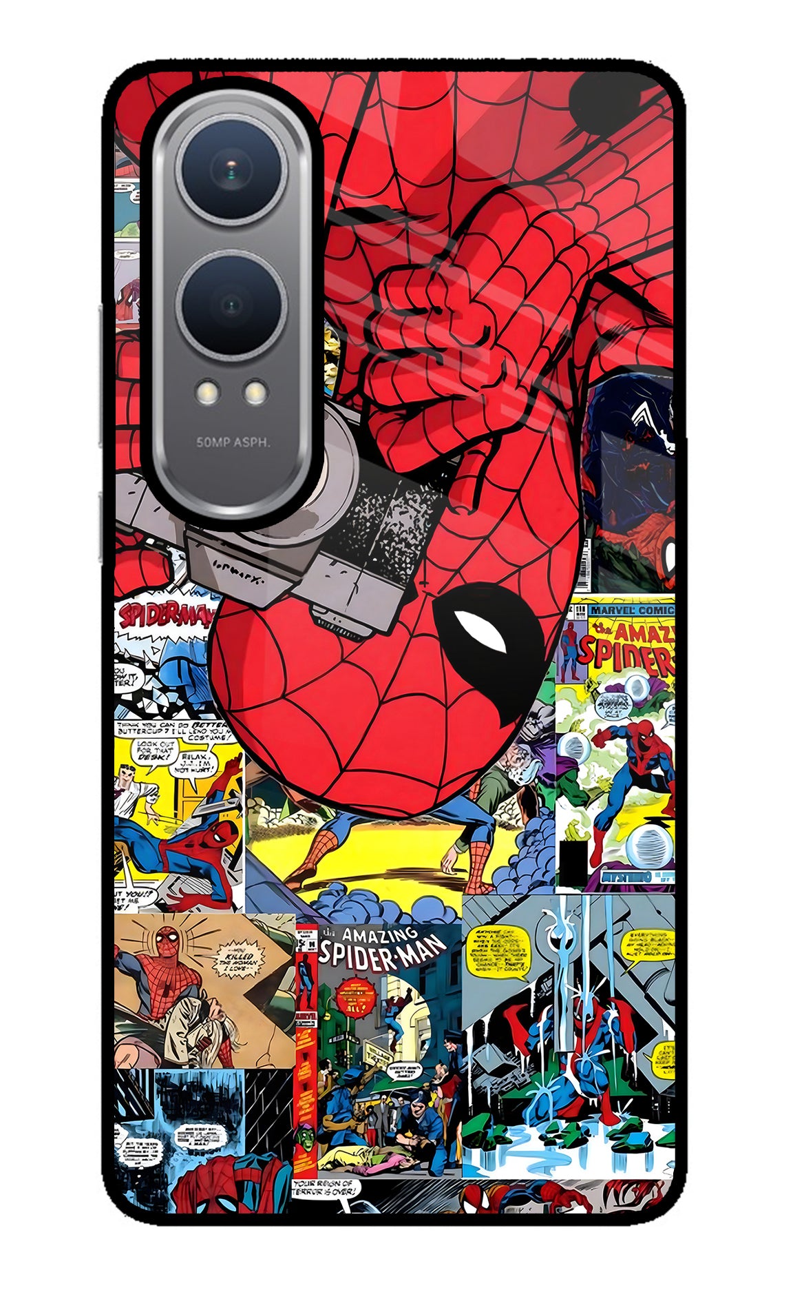 Spider Man OnePlus Nord CE4 Lite Glass Case