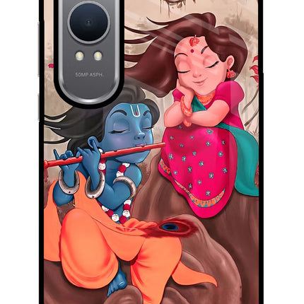 Radhe Krishna OnePlus Nord CE4 Lite Glass Case