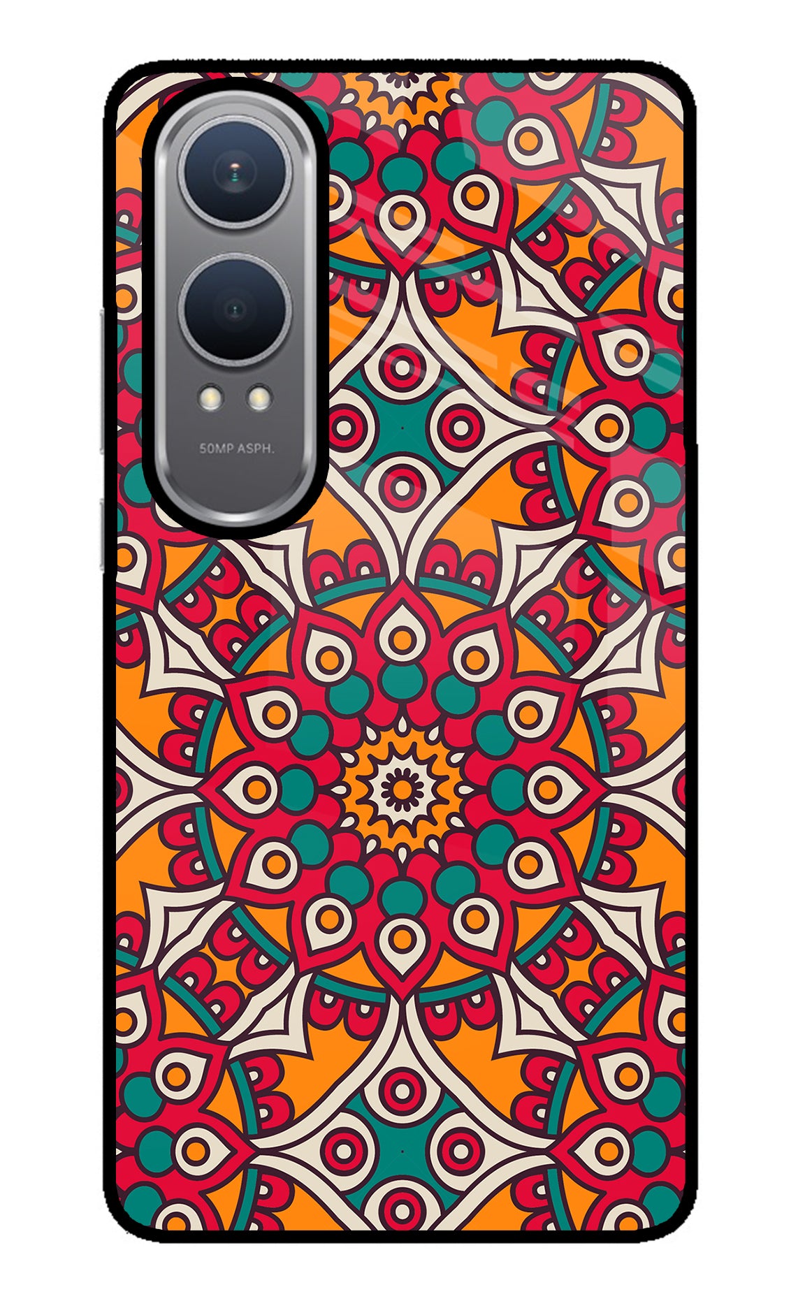 Mandala Art OnePlus Nord CE4 Lite Glass Case