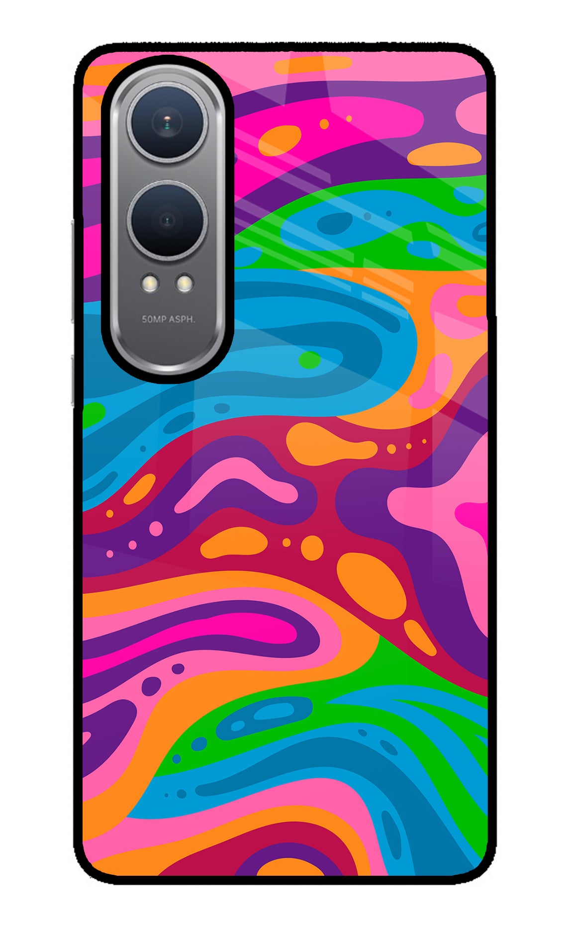 Trippy Pattern OnePlus Nord CE4 Lite Back Cover