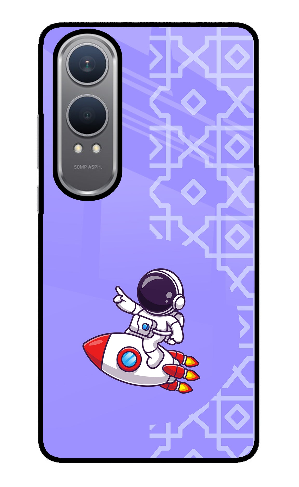 Cute Astronaut OnePlus Nord CE4 Lite Glass Case