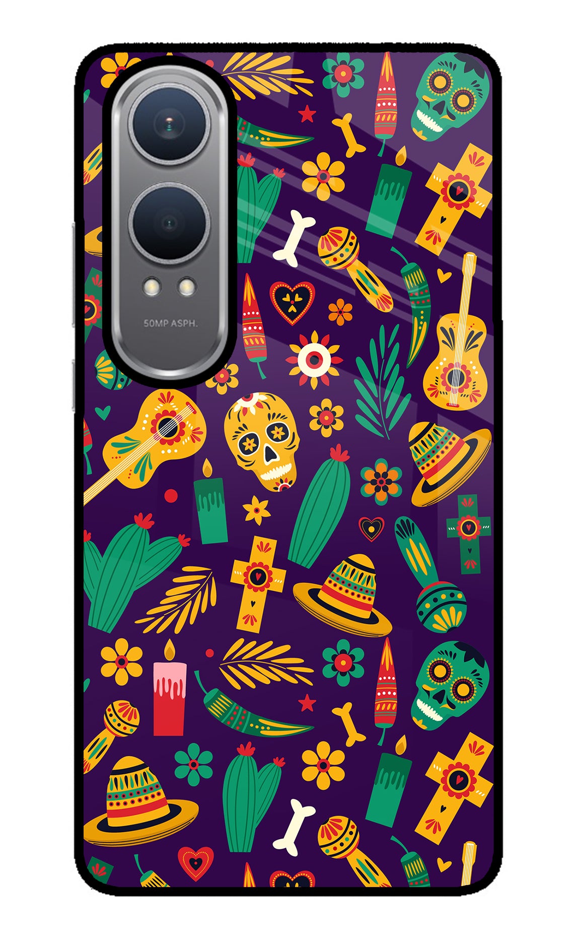 Mexican Artwork OnePlus Nord CE4 Lite Glass Case