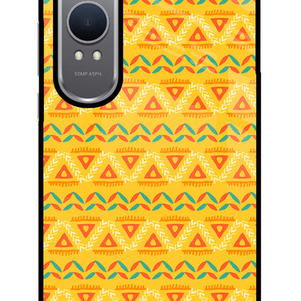 Tribal Pattern OnePlus Nord CE4 Lite Glass Case