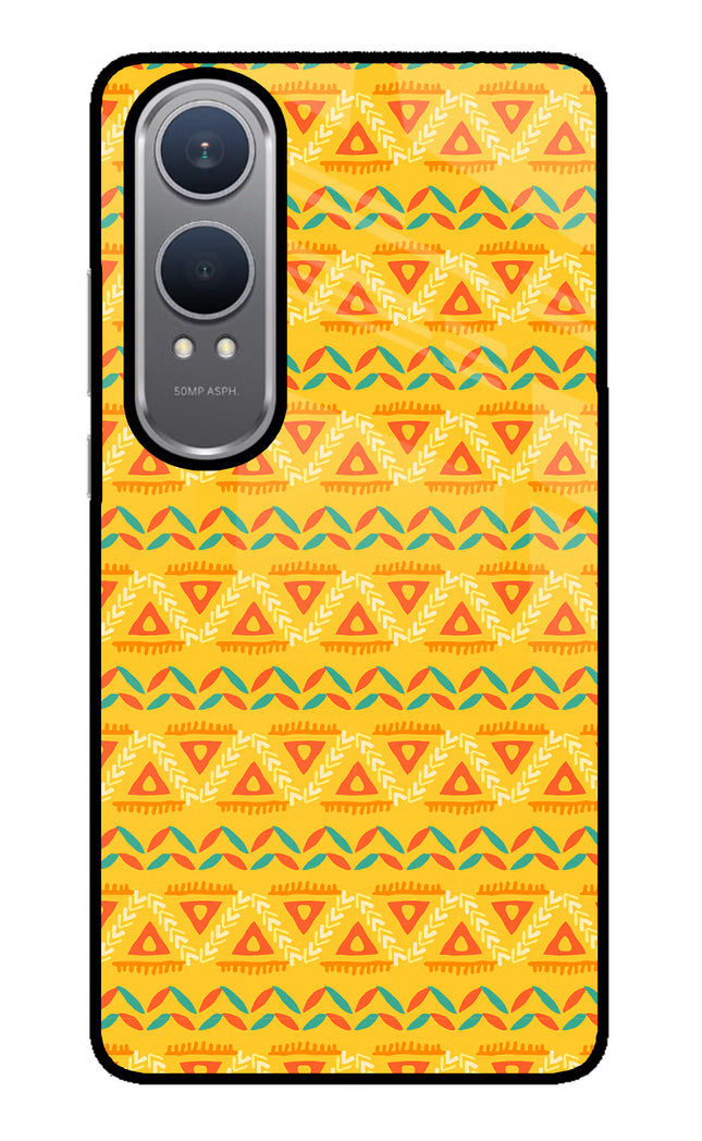 Tribal Pattern OnePlus Nord CE4 Lite Glass Case